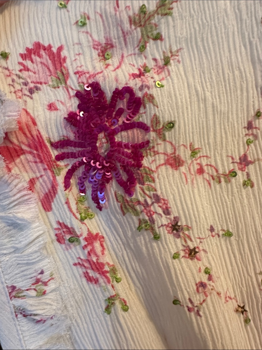 Love Shack Fancy sequin ombré gown - Picture 15 of 16